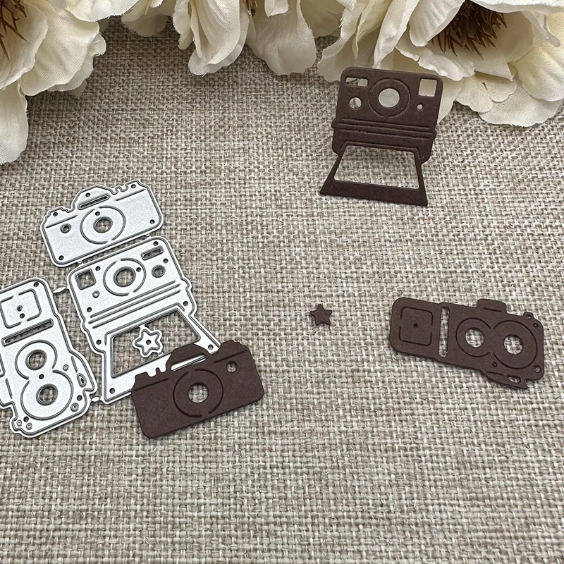 Camera decoration Metal Cutting Dies Stencils For DIY Scrapbooking Decorative Handcraft Die Cutting Template Mold