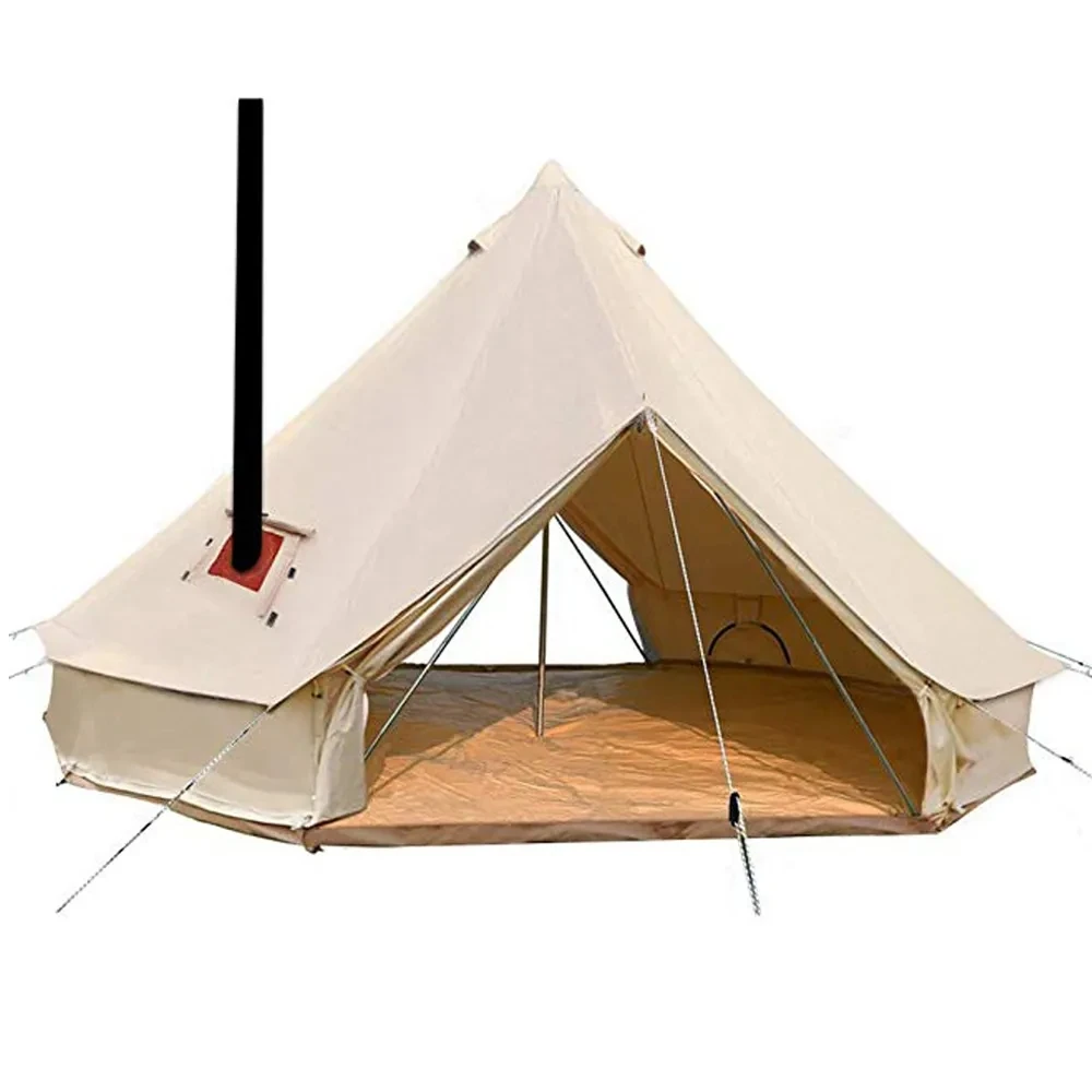 

Home New Camping Luxury Tent New Stove Bell Tent With Stove Hole