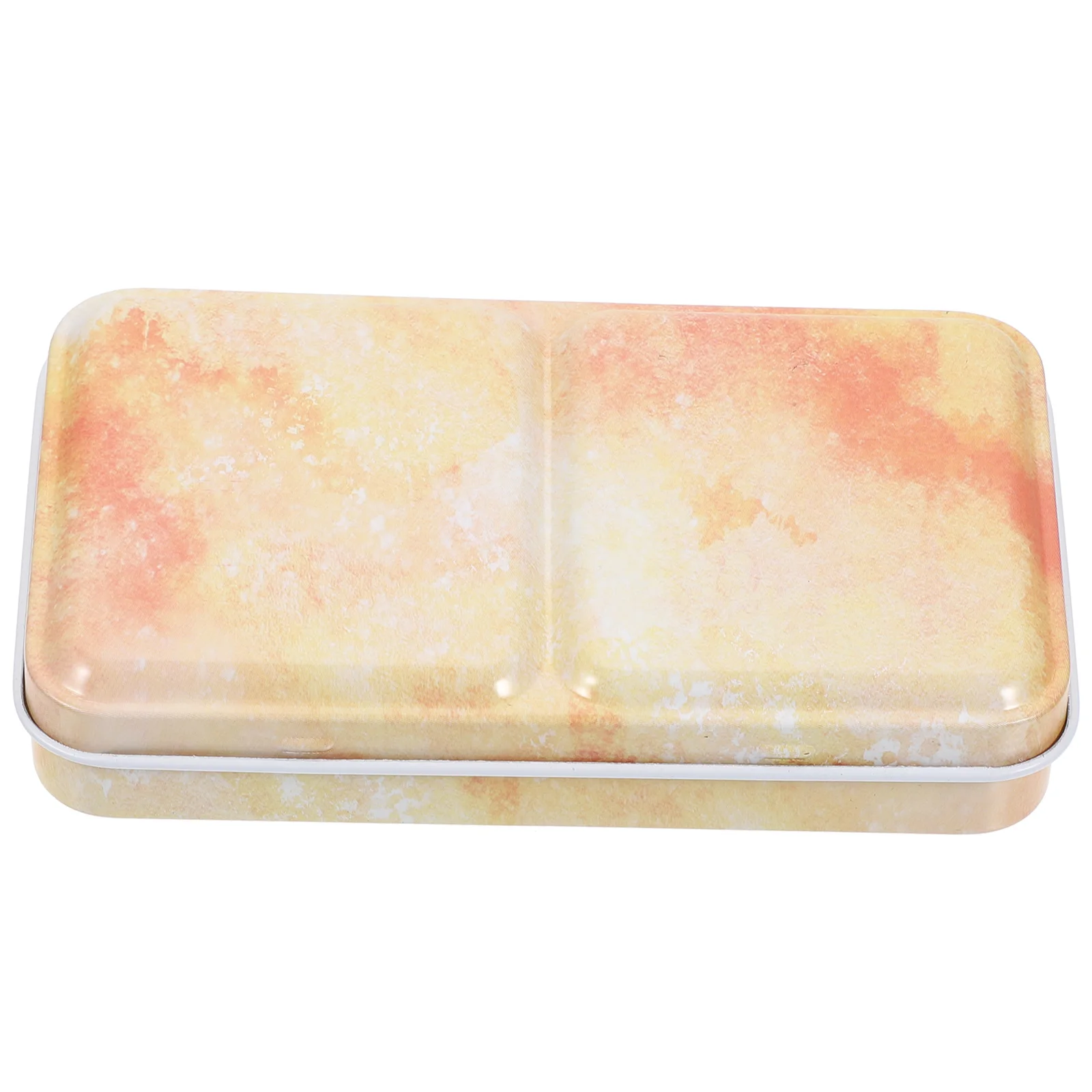 

Watercolor Tin Box Metal Empty Palette Portable Pigment Case For Artist Student Painting Color Mixing Box Iron Storage