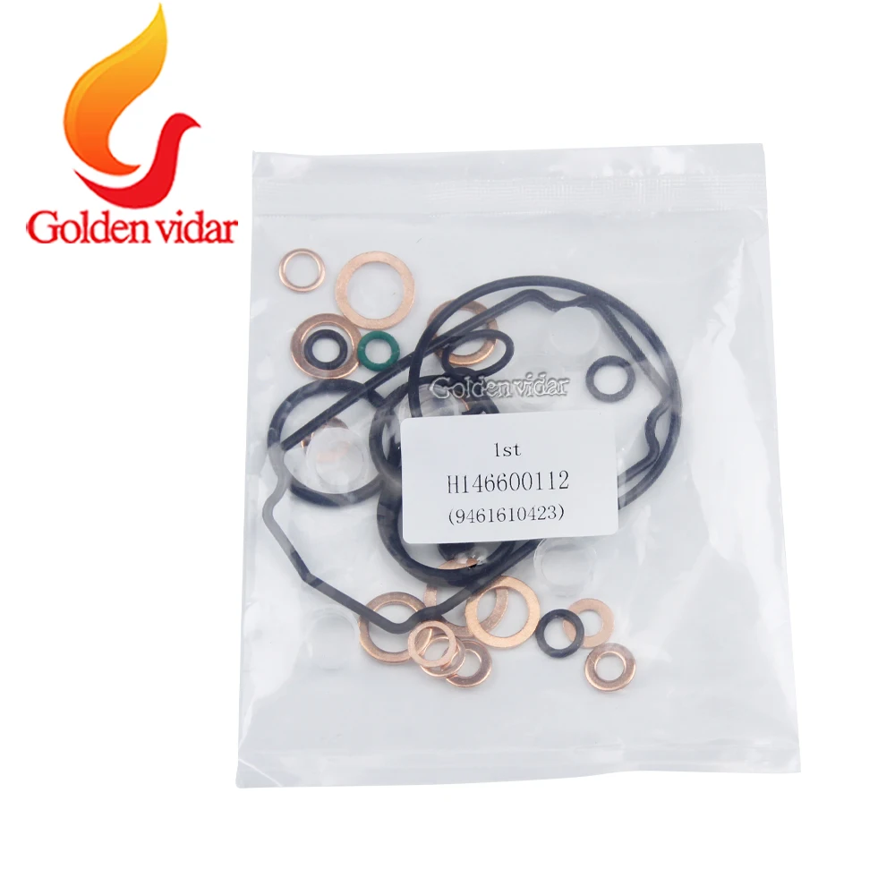 10pcs/set Repair Kit, H146600112, 9461610423, Seal Kit, Sealing Ring, Diesel Fuel Enigne Injection System Spare Part