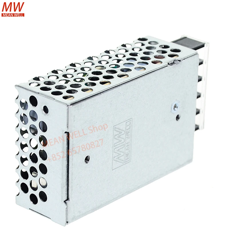 يعني جيدا 25 واط إخراج واحد تبديل تحويل التيار الكهربائي RS-25-3.3 RS-25-5 RS-25-12 RS-25-15 RS-25-24 RS-25-48 علبة معدنية #4