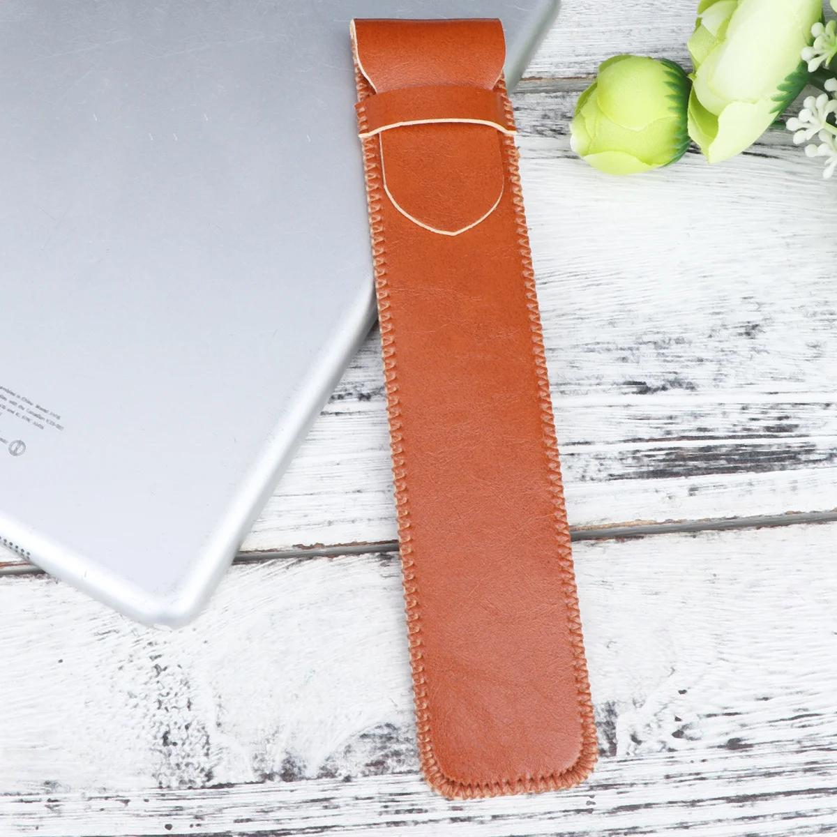 Capacitor Protective Sleeve Case For Pencil Brown Anti-Roll Pencil Cover Compatible With