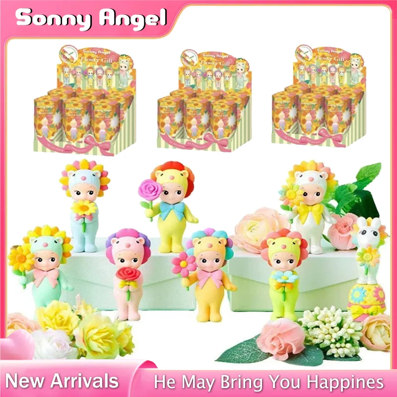 

Sonny Angel Flower Series Kids Toys Angel Girls Candy House Series Figurines Trendy Toys Decorations Christmas Gifts Blind Box