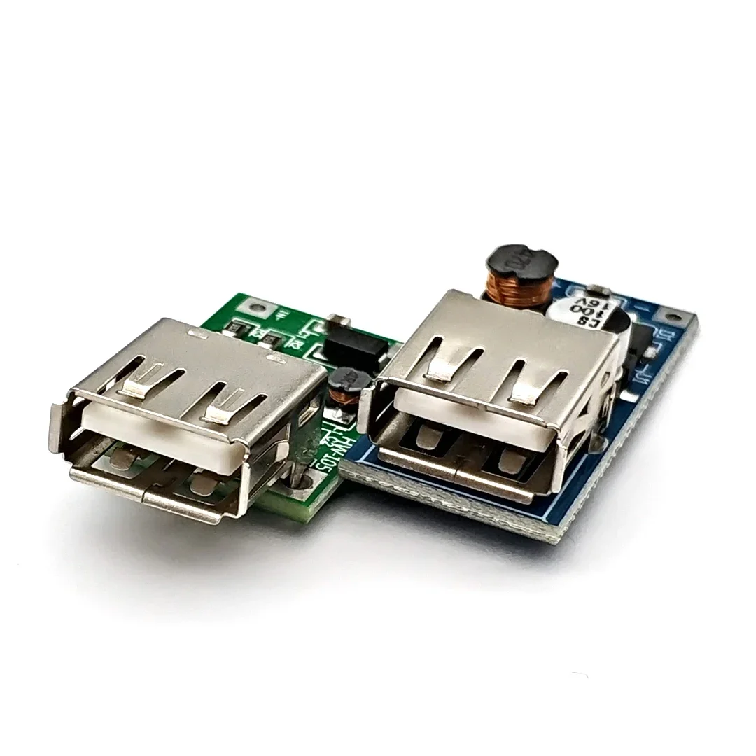 DC-DC 0,9 V-5V a 5V 600MA cargador de banco de energía convertidor de refuerzo módulo de voltaje de suministro placa de circuito de carga de salida USB