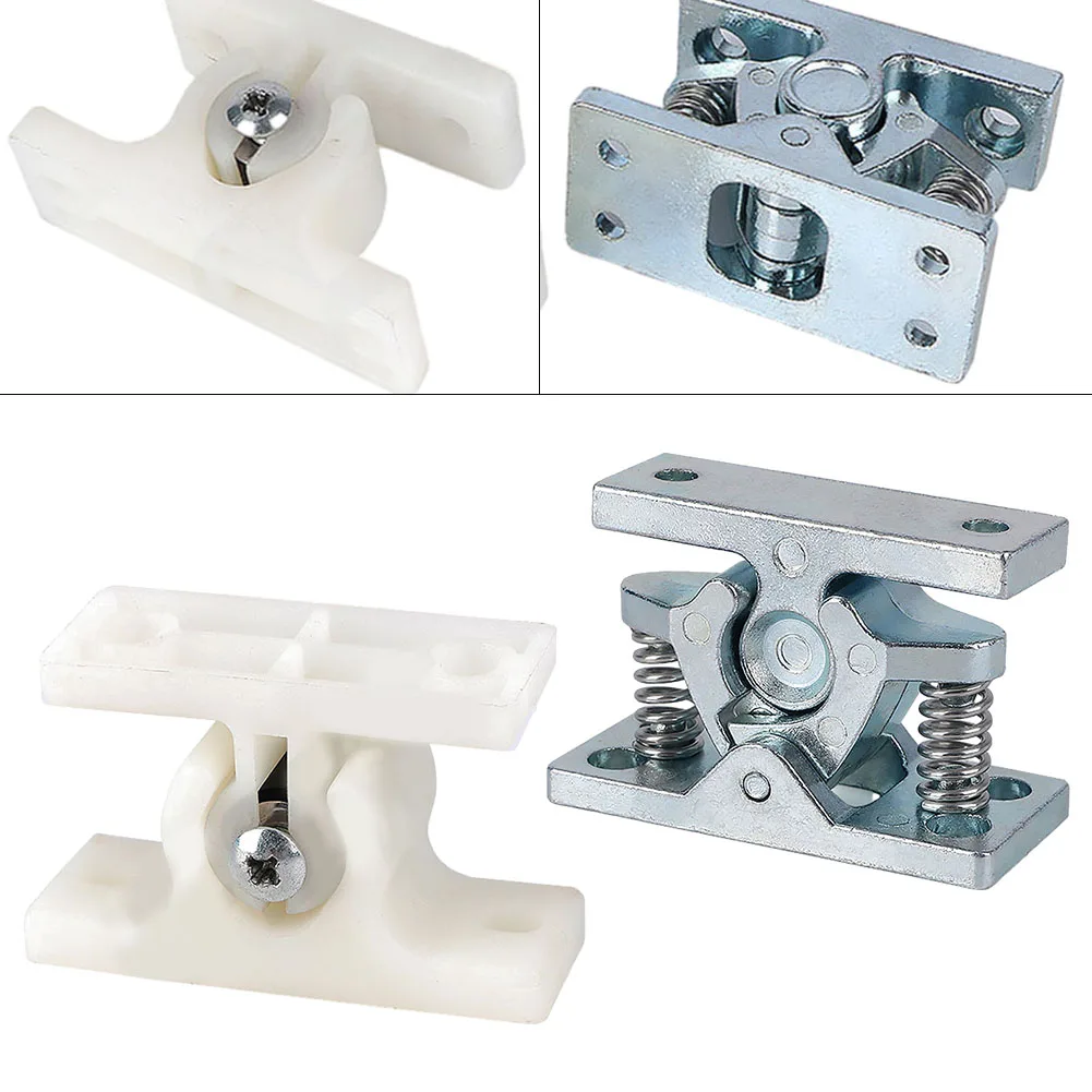 AaHeavy Duty Door HolderLock خزانة باب الربيع مزلاج سبائك الزنك للمنزل خزانة المطبخ درج خزانة