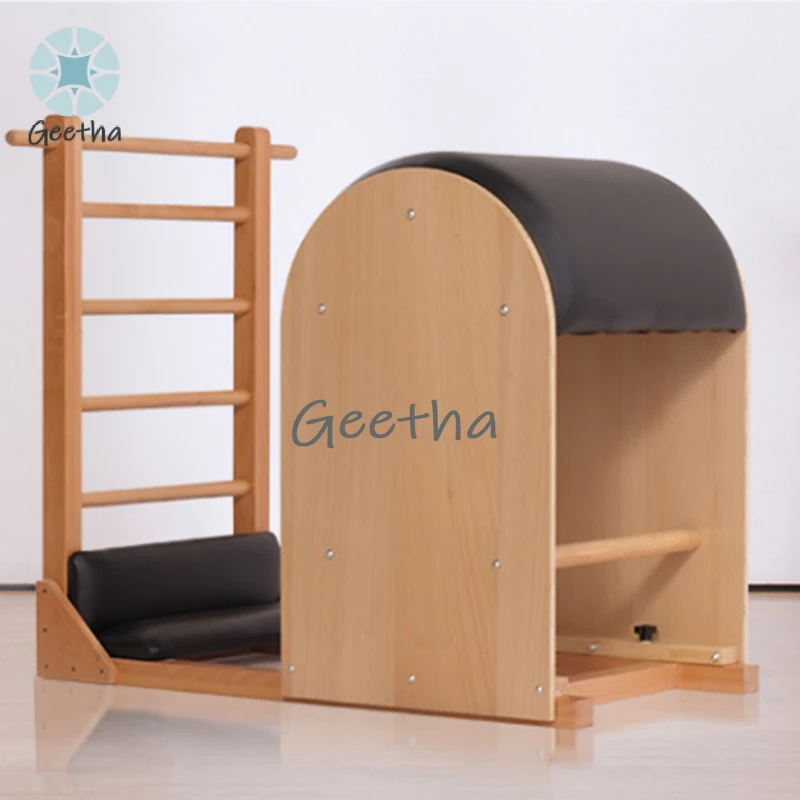 New High Quality Portable Home Reformer Pilates Machine Durable Wood Foldable Pilates Reformer