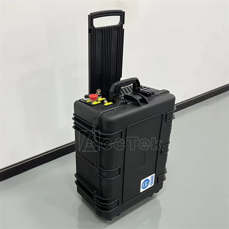 Trolley Case Type Mopa Laser Cleaner 100W 200W 300W Suitcase Type Pulse Laser Cleaning Machine Portable With Good Performance