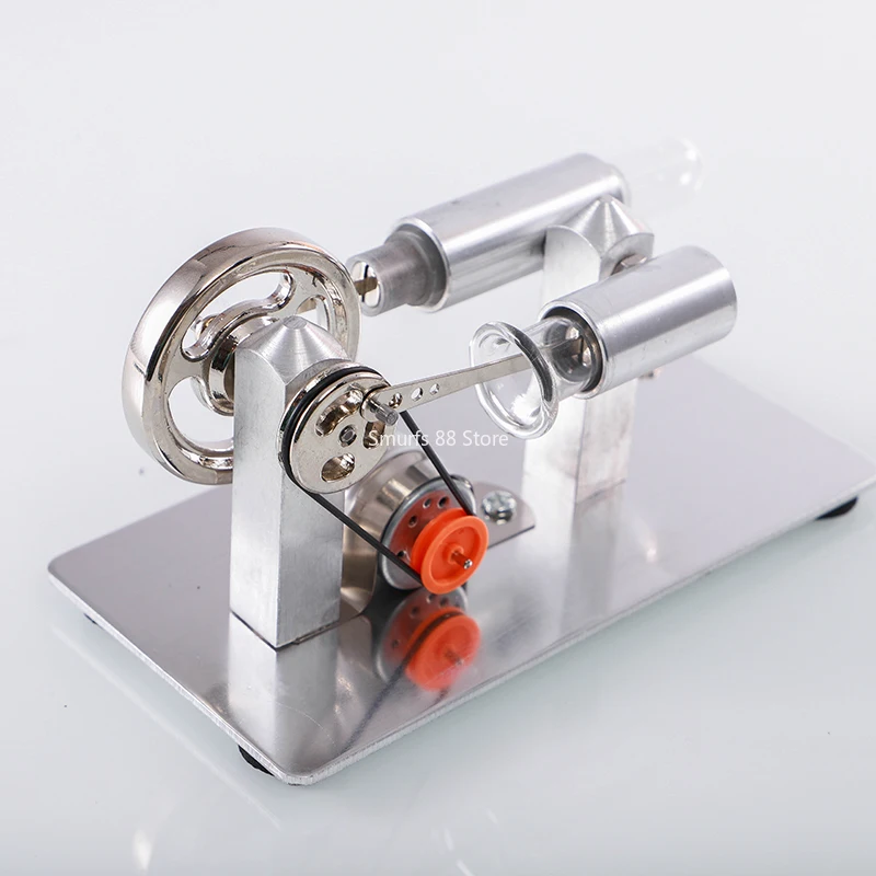 Modèle de moteur Stirling, générateur métallique, moteur à vapeur, expérience physique, fabrication scientifique, jouets d'invention, modèle cadeau