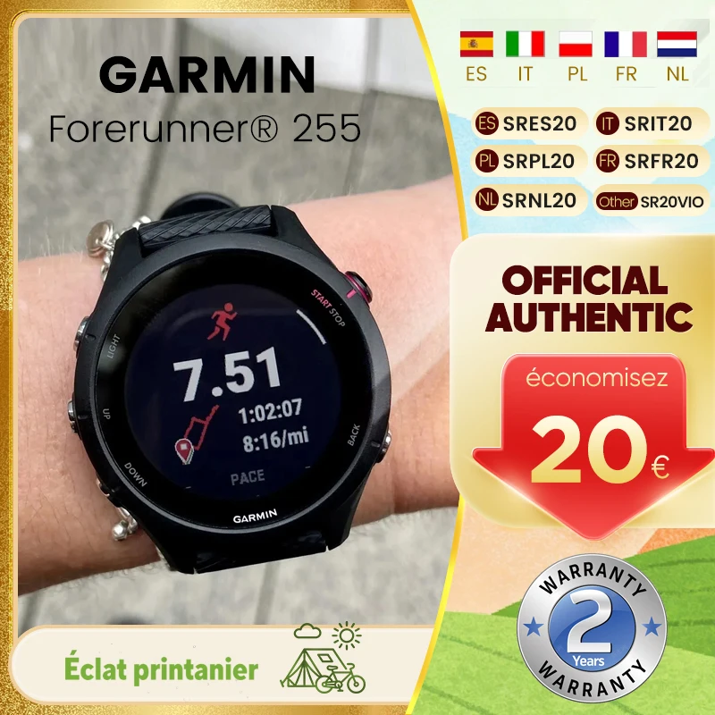 Montre connectée Garmin Forerunner 255