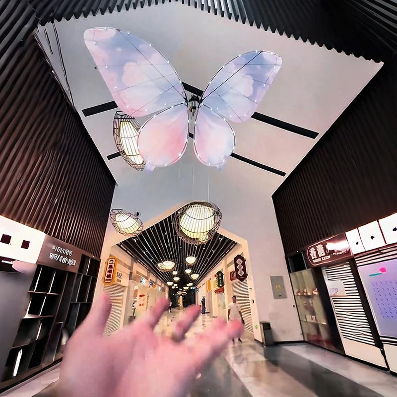 Romantic Wedding Props LED Bionic Butterfly RC Flying Butterfly for Wedding Party