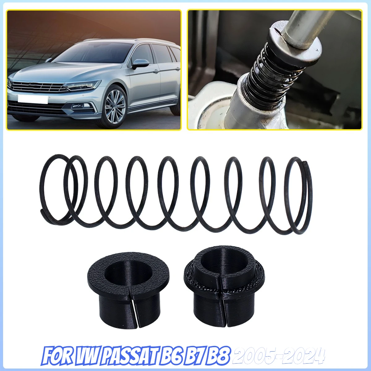 Car Gear Shifter Lever Shaft Bushing Replace Kit For VW Passat B6 B7 B8 MT Fix Reverse Gear Shifting Issue Gearbox Spare Parts