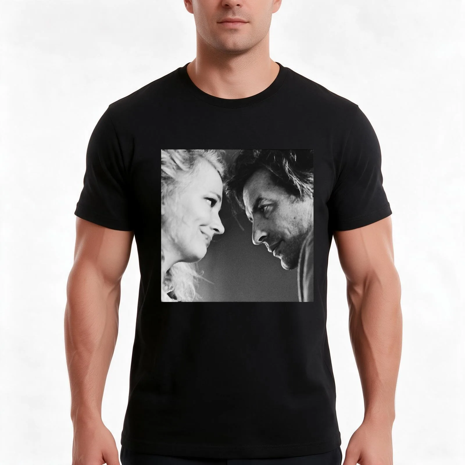 Cassavetes _amp_ Rowlands T-Shirt Summer Casual Cotton Tee Oversized Streetwear Tops Vintage Graphic Print Unisex Men Women