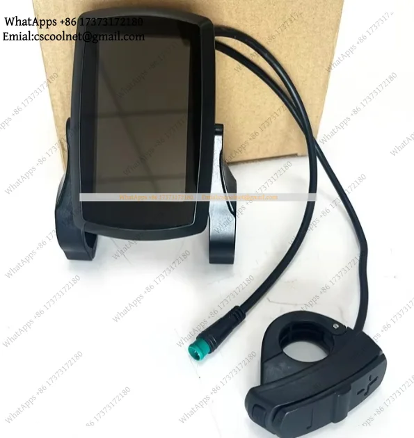 JS02 80CC Electric Bike LCD Speedometer Mountain Bike Instrument Digital Code Meter 36V 48V Speed Measurement