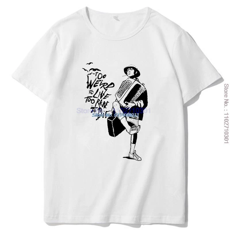 Fear Loathing Las Vegas Dr. Gonzo Hunter Thompson Cotton Short Sleeve t-shirt Tees Tops Summer Streetwear Mens Print T Shirt