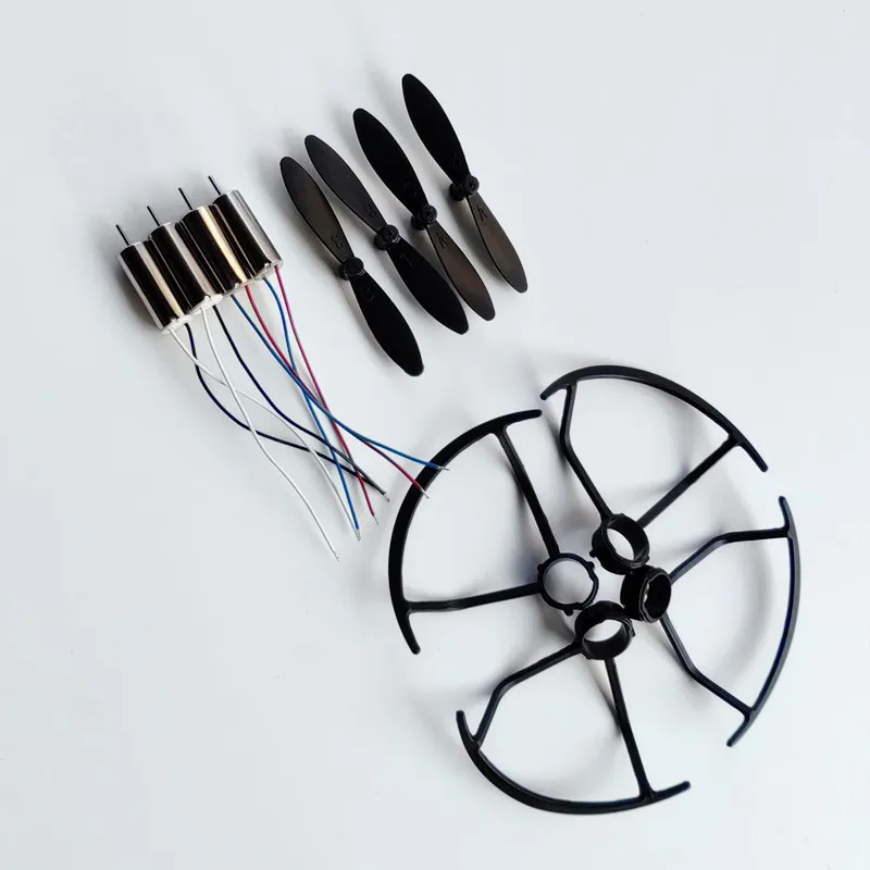 LF606 JD-16 D2 SG800 M11 RC Drone Parts 615 Coreless Motors 45mm Fan Leaf Props Protection Ring Case