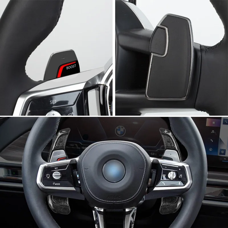 

Настоящие переключатели из углеродного волокна для BMW X3 G45 2025 X1 U11 2023-2025 5 серии G60 F70 2024 2025 7 серии G70 2024 2025