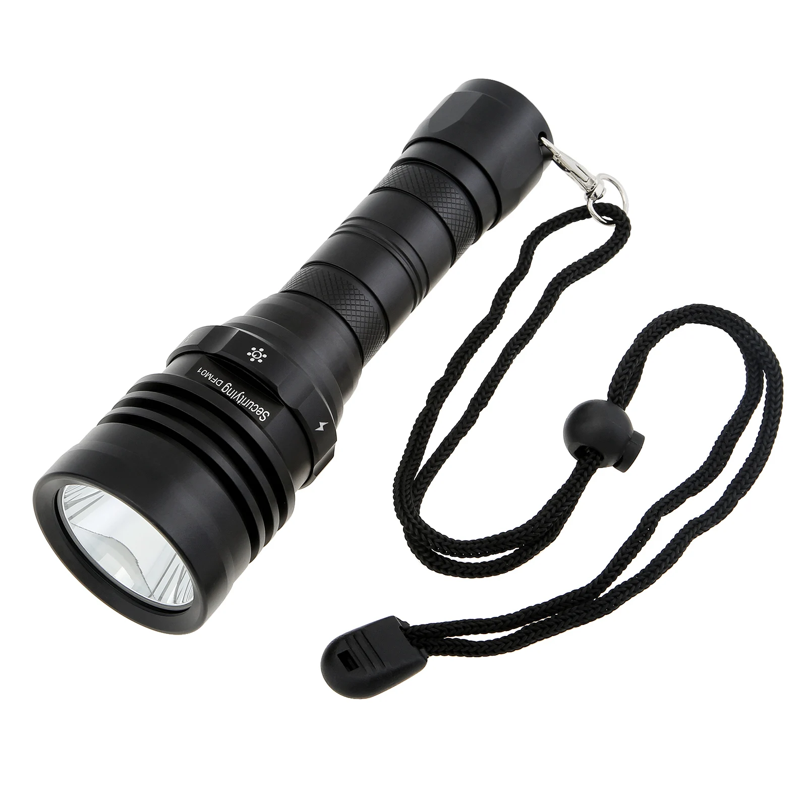 

DFM01 1800LM Flashlight 5 Modes Light Scuba Diving Flashlight with Magnetic Rotary Switch, Built in 4500mAh 21700 Battery