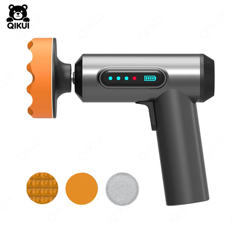 

Беспроводная полировальная машинка для автомобиля: для детейлинга, вощения, полировки, нанесения защитных покрытий и придания блеска. Компактный ручной электрический инструмент.