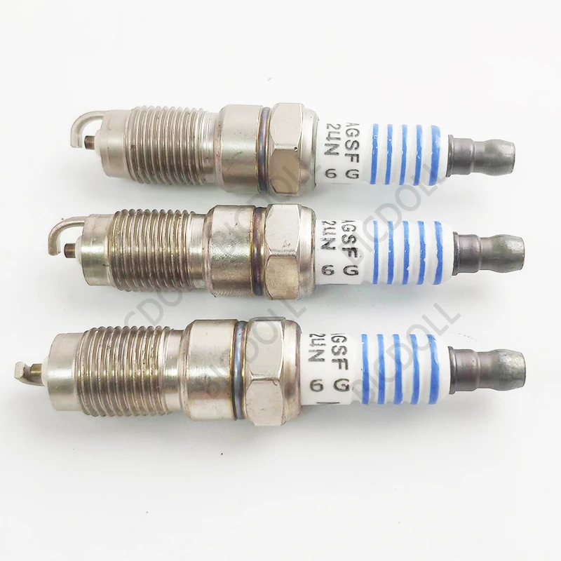 4/6 Pcs Spark Plug SP-412 AGFS 24N For FORD RANGER 1999-2011 FORD AUSTRALIA COURIER 2005-2006 MUSTANG 2004-2014 LAND ROVER