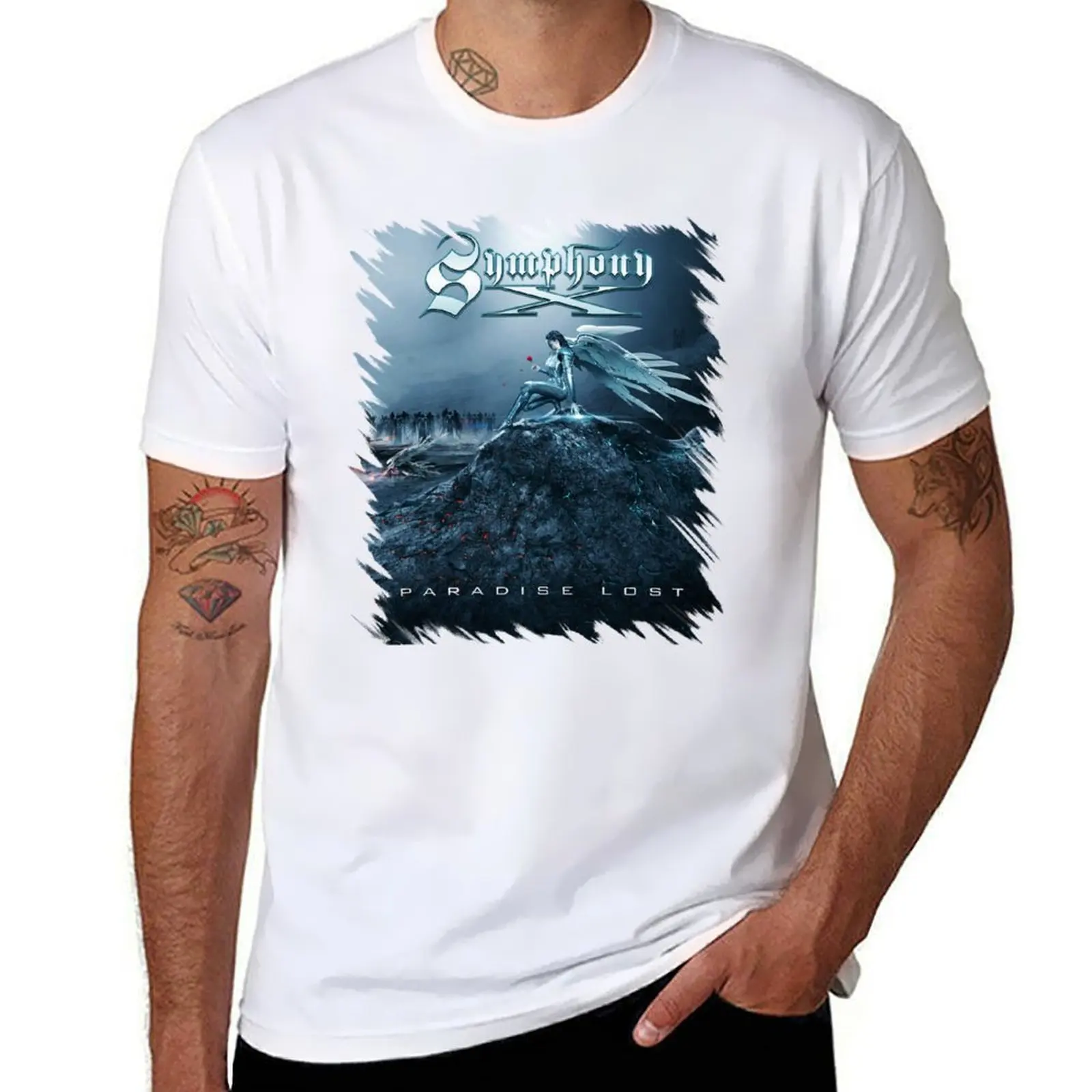 

Symphony X, Paradise Lost. T-Shirt man t shirts for men casual man t shirts for men T-Shirt