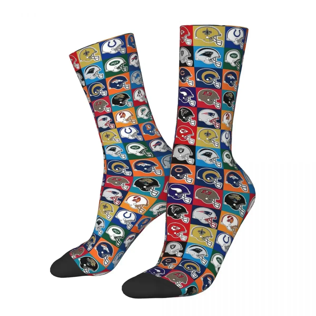 American Football Poster Socks Harajuku Super Soft Stockings All Season Long Socks Accessories for Man's Woman Birthday Present