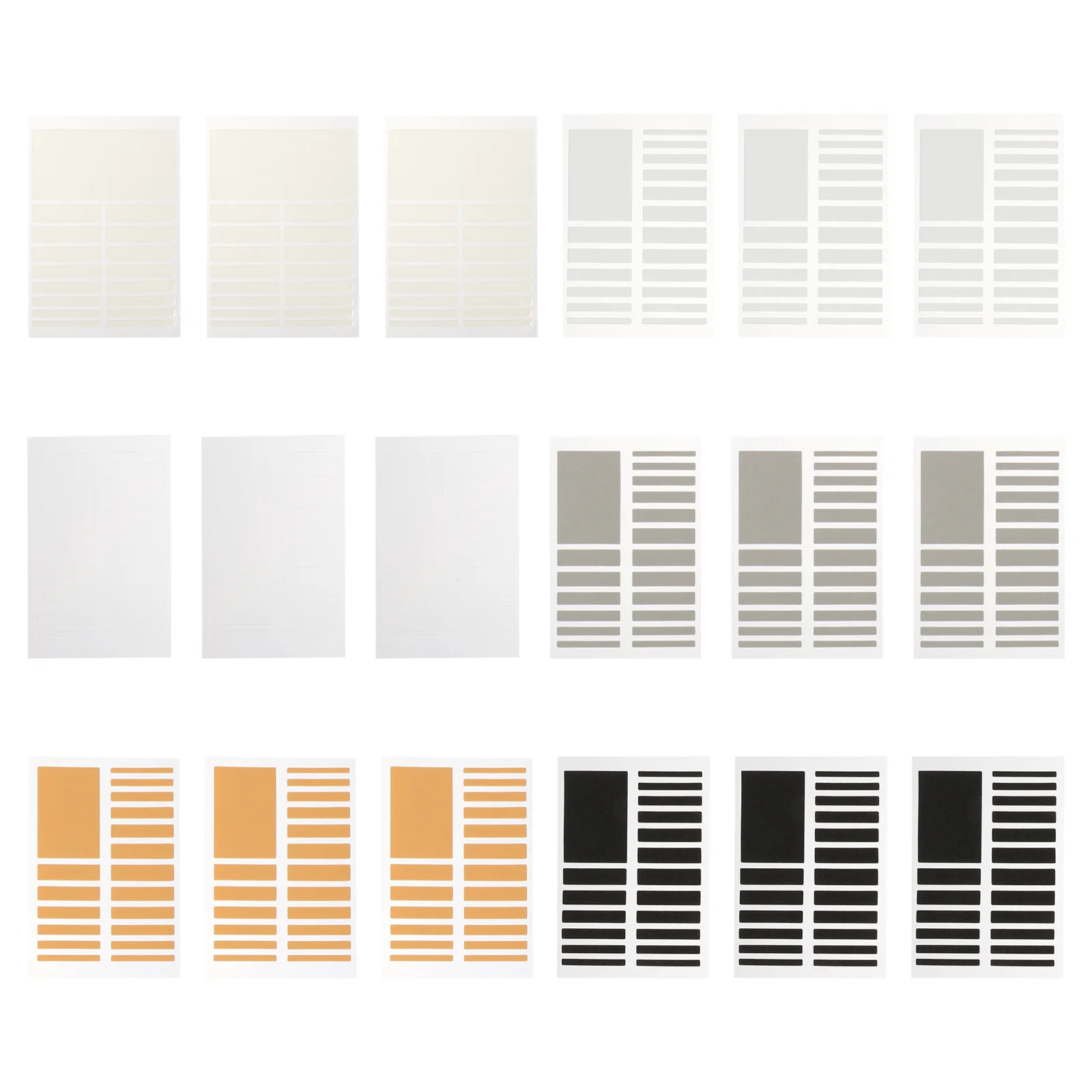 18 ورقة من أداة ضبط حجم الحلقة الشفافة، مقاس شد المجوهرات المرنة للخواتم الفضفاضة وخفيفة الوزن وغير مرئية #3