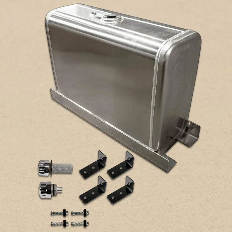 Hydraulic Tank - 50 Gallon Aluminum Upright with Hardware Kit