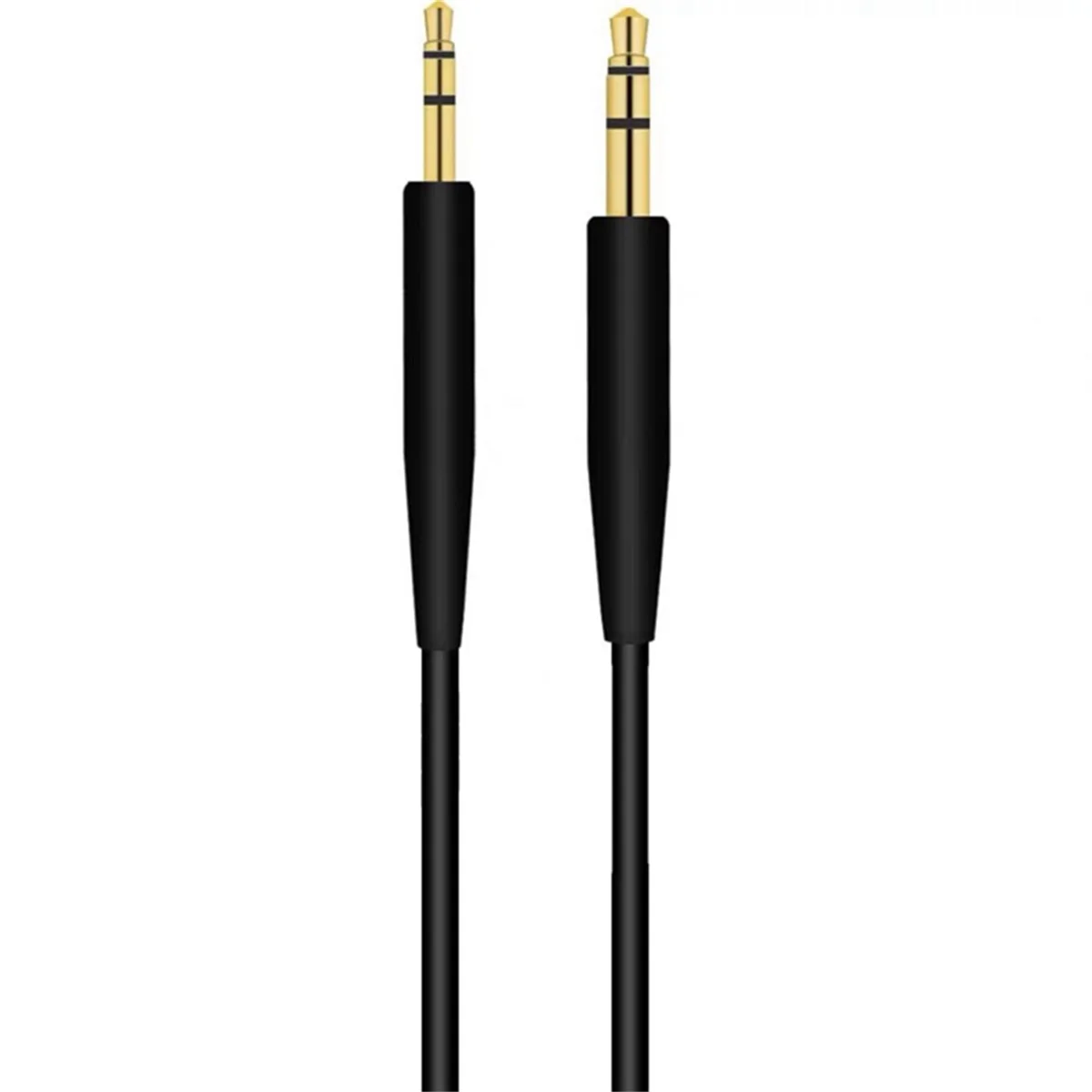 B57AFor Bose QC35 Headphone Cable QC25 QC35 II QC45 Soundtrue Audio Cable 3.5 to 2.5 Portable Pair Recording Cable,Black