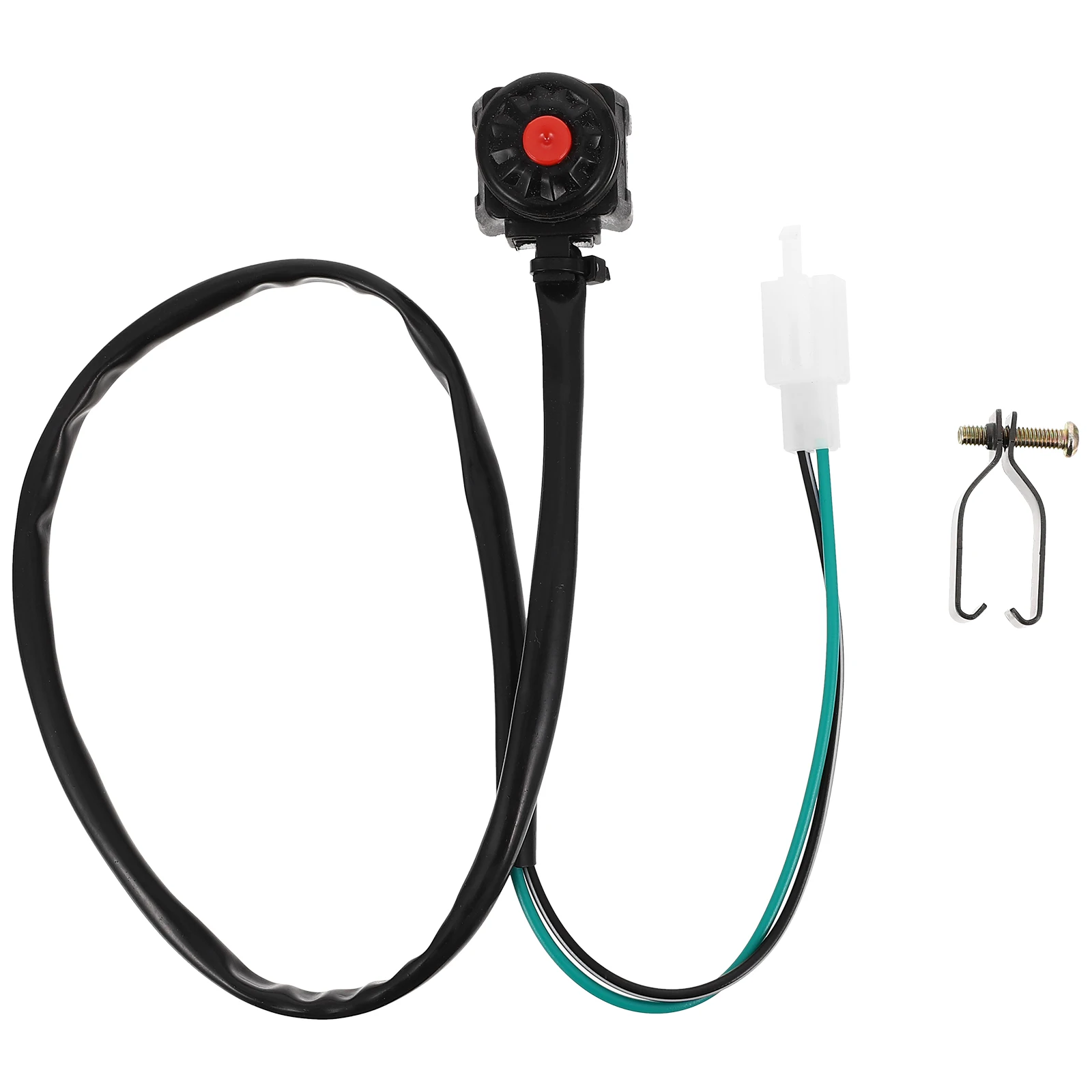 

1PCS Ignition Start Switch ATV Motorcycle Durable Quality Smooth Surface Easy Disassemble Kill Stop Horn Button