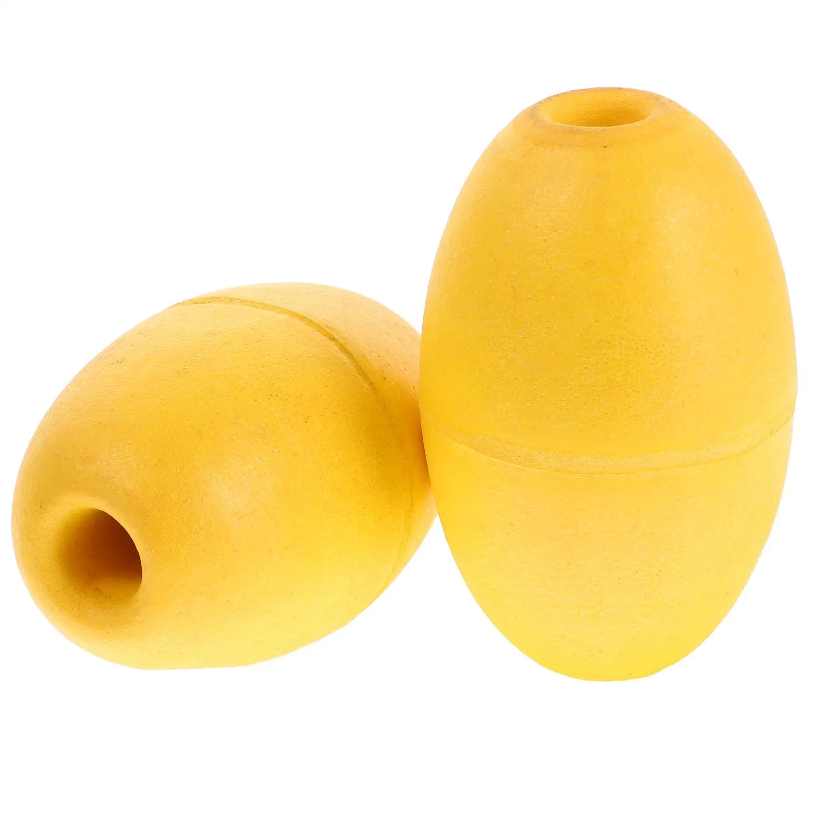 

2 Pcs Floats Marine Rope Float Oval Water Pools Rope Floats Float Boat Fishing Buoys Portable Stability Yacht Anchor Set