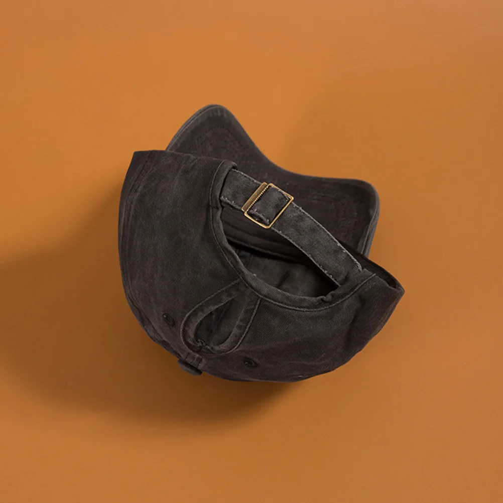 

1pc Ponytail Men Breathable Cotton Sun Hat Summer Vintage Outdoor Travel Summer Woman Baseball Cap Baseball