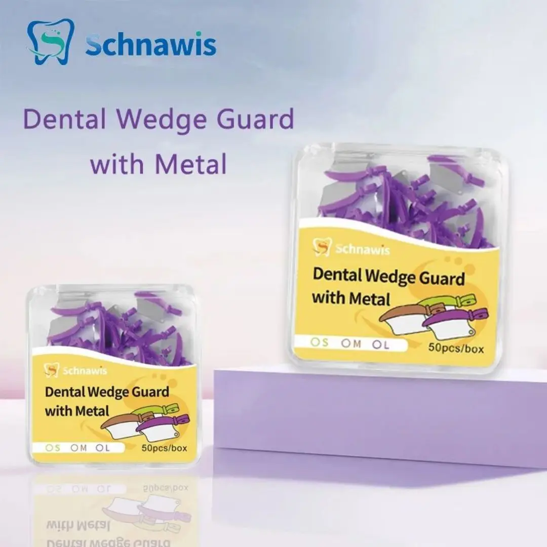 50pcs/box Dental Prime Teeth Interproximal Plastic Wedge With Protection Dentist Tool accessoire Dental