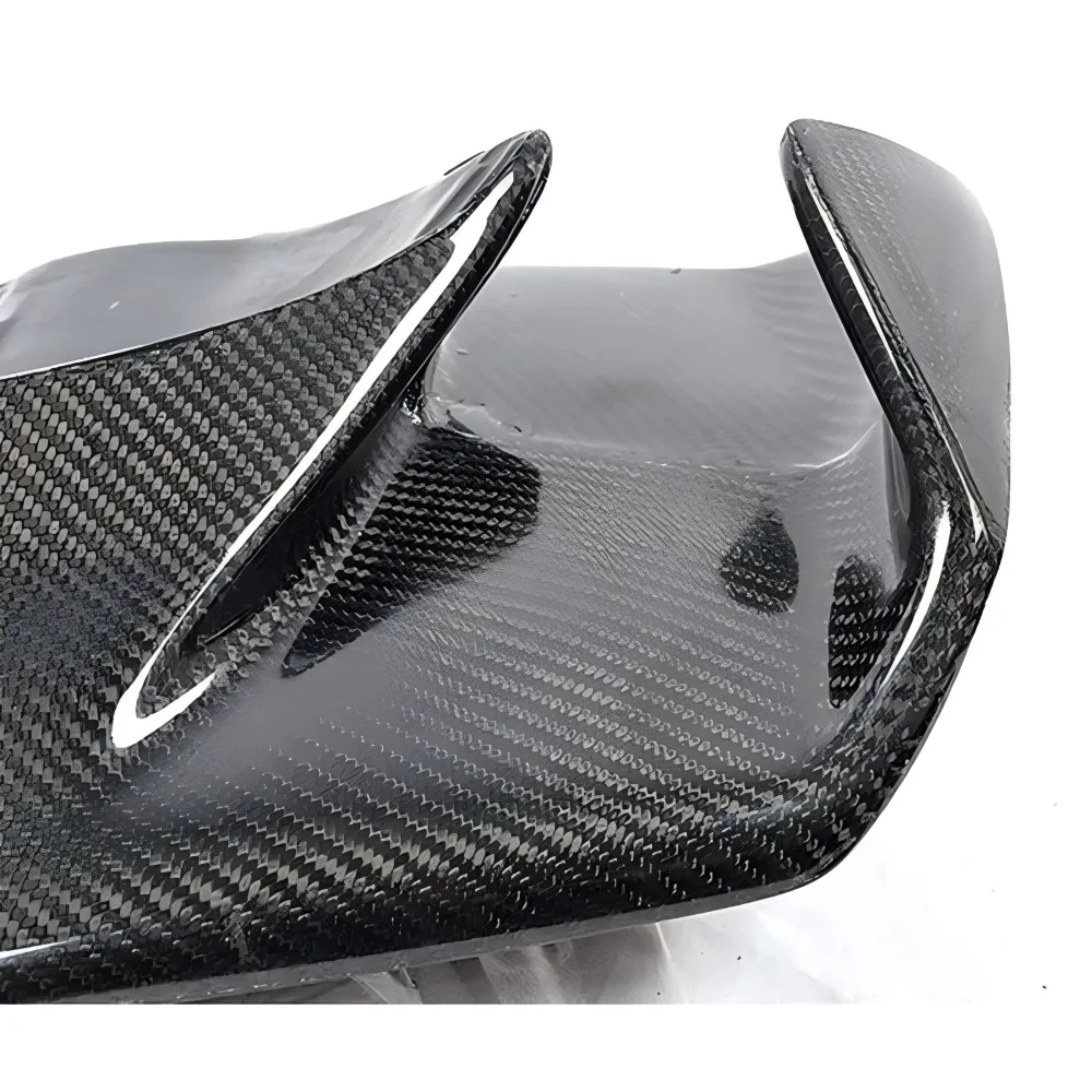 Rear Trunk Roof Lip Wing Window Spoiler for Volkswagen VW Scirocco 2008 - 2017 Non for R Rline Carbon Fiber / FRP Car Styling