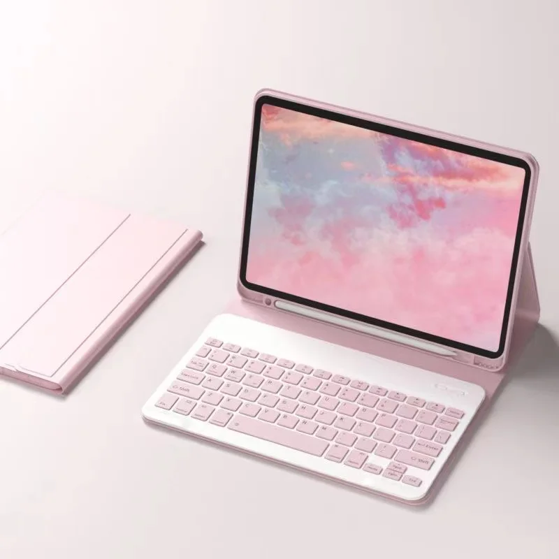 

For iPad Air 13 inch M2 M3 2024 2025 Case with Keyboard,Detachable Tablets Keyboard Cover iPad pro 12.9 inch 2018-2022 Funda