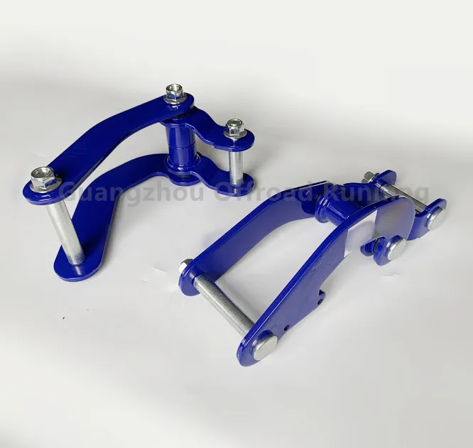 Leaf Spring Extended Rear comfort Shackles for Hilux Revo ROCCO 2015 2018 2020 2022 2023 2024  Standard Double Shackle