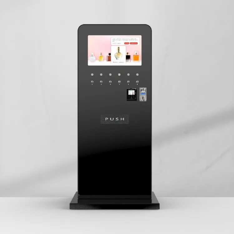 Hot Selling WowHouse Advanced Sampling Freestanding Perfume Vending Machine With Optional Mini-Bottle Purchase Feature