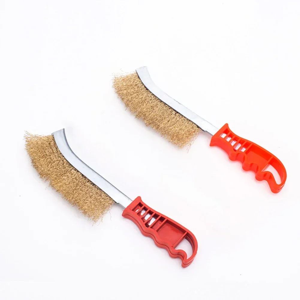 

Cleaning Brush Steel Wire Barbecue Cleaning Copper Hanging Hole 70mm Multifunctional Household Kitchen Rust Removal Derusting