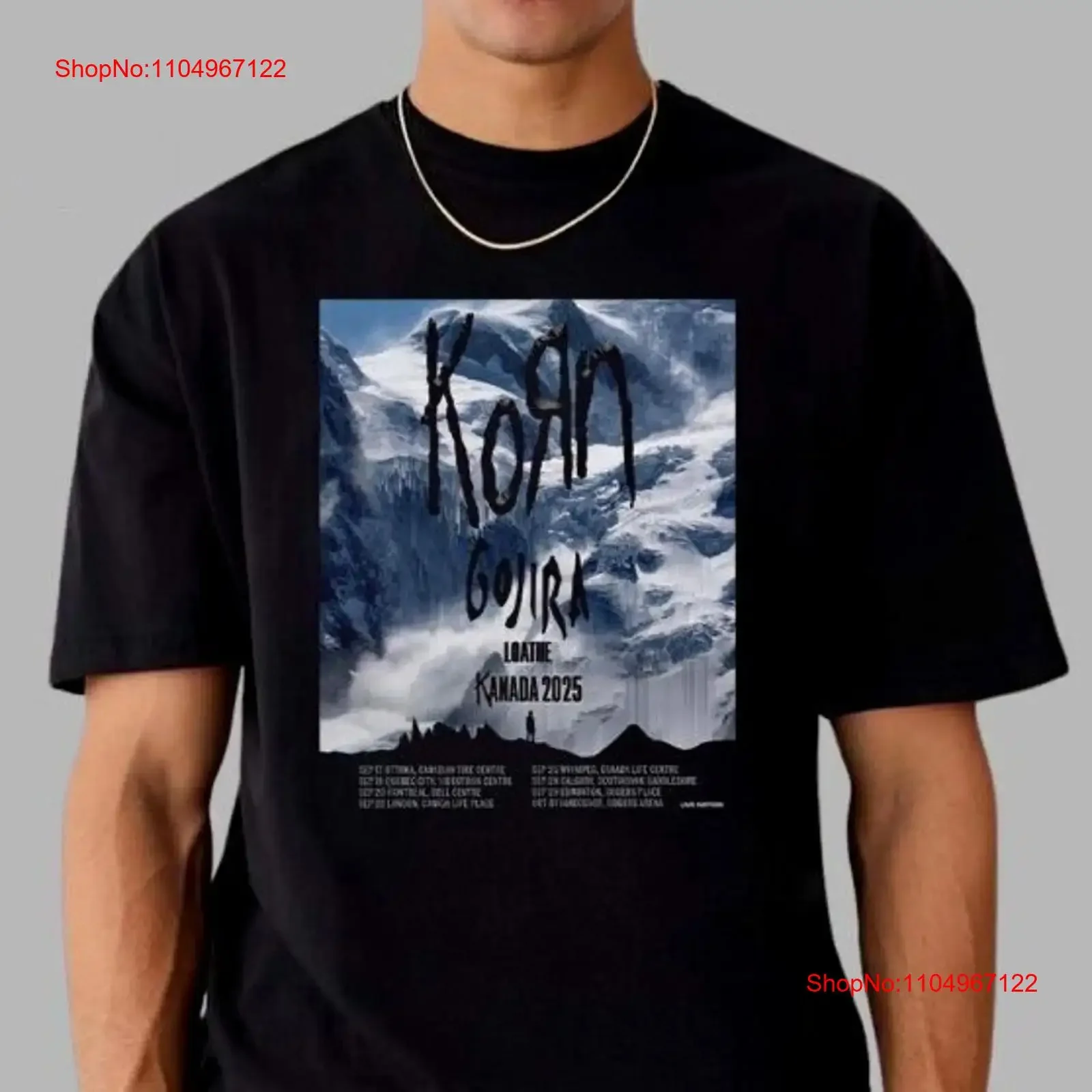 

HOT Korn Band Kanada Tour 2025 Canada Dates List Start Sept 17 T shirt S 5XL vintage Washed Casual Slightly Soft
