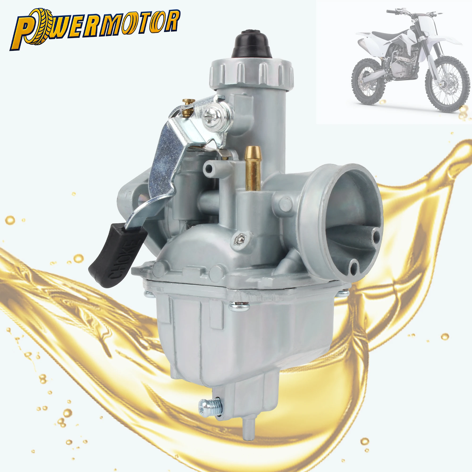 

For Lifan YX SSR Motorcycle VM22 Carburetor Set With Air Filter 38MM CRF50 CRF70 Carb For Mikuni Engine 110cc 125cc 140cc ATV