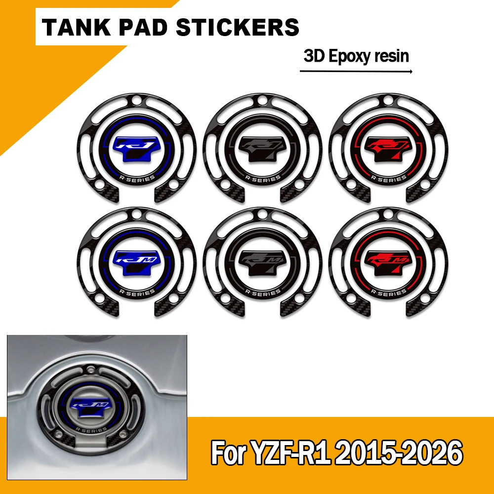  For Yamaha YZF-R1 YZF-R1M YZFR1 YZFR1M YZF R1 R1M Motorcycle Tank pad Tankpad Fuel Oil kit stcikers decals protection