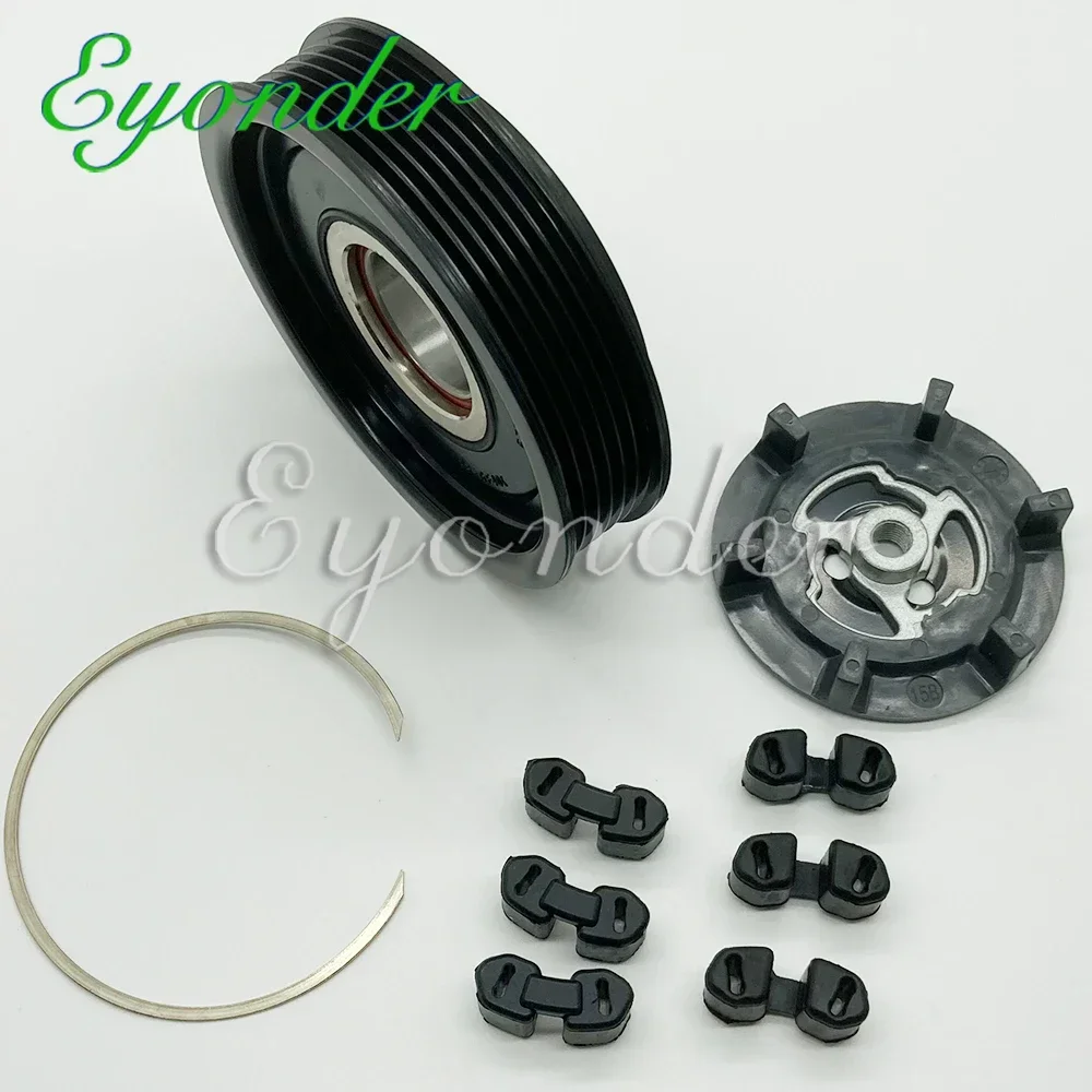 AC A/C Compressor Clutch Pulley for DODGE CALIBER JEEP COMPASS PATRIOT 2.0 2.4 55111410AD 55111410AE 55111610AB 55111610AC