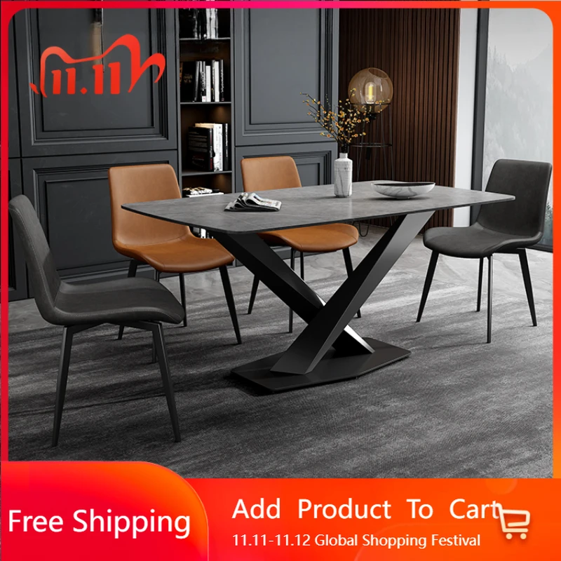 

Дизайнерский качественный высокий ресторанный стол, современное качество, скандинавский специальный обеденный стол, роскошный органайзер, модная мебель Muebles