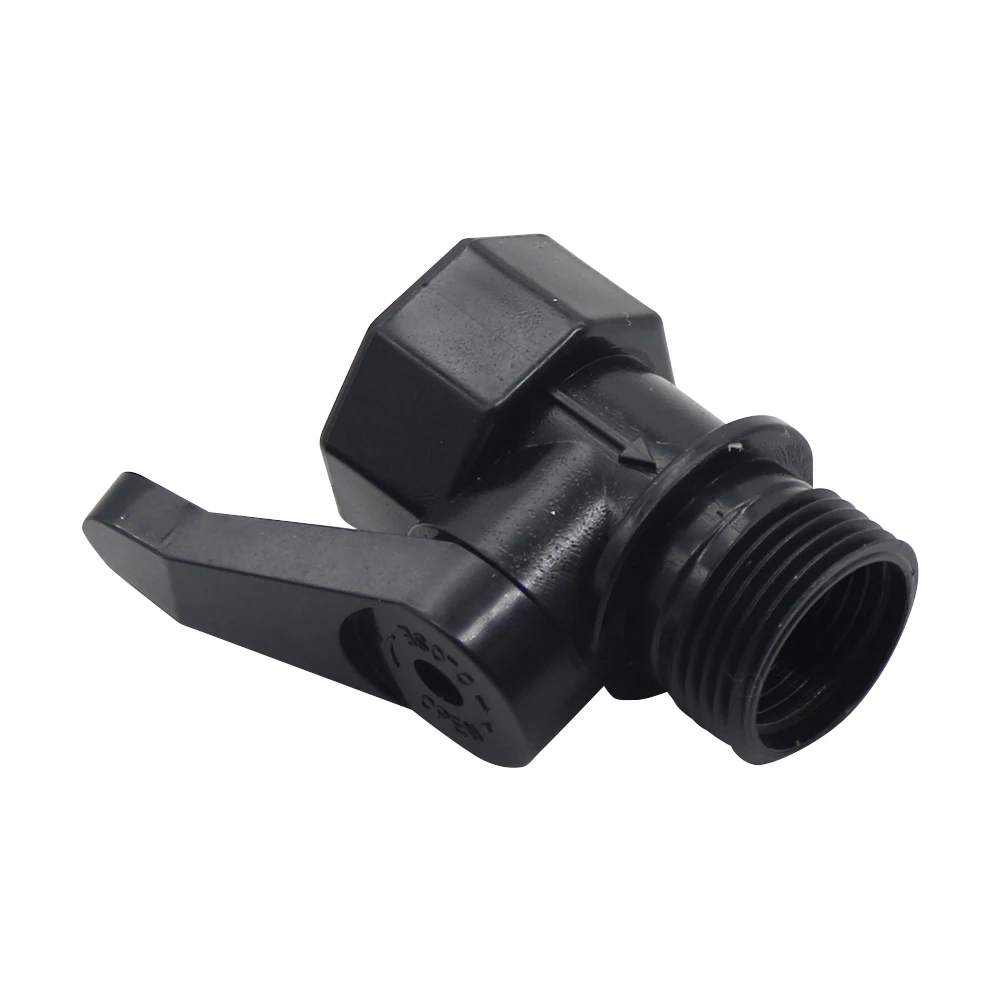 3/4 Inch Female to Male Thread Valve Garden Water Drip Irrigation Plastic Fittings Agriculture Tools Hose Adapter Shut Off Valve