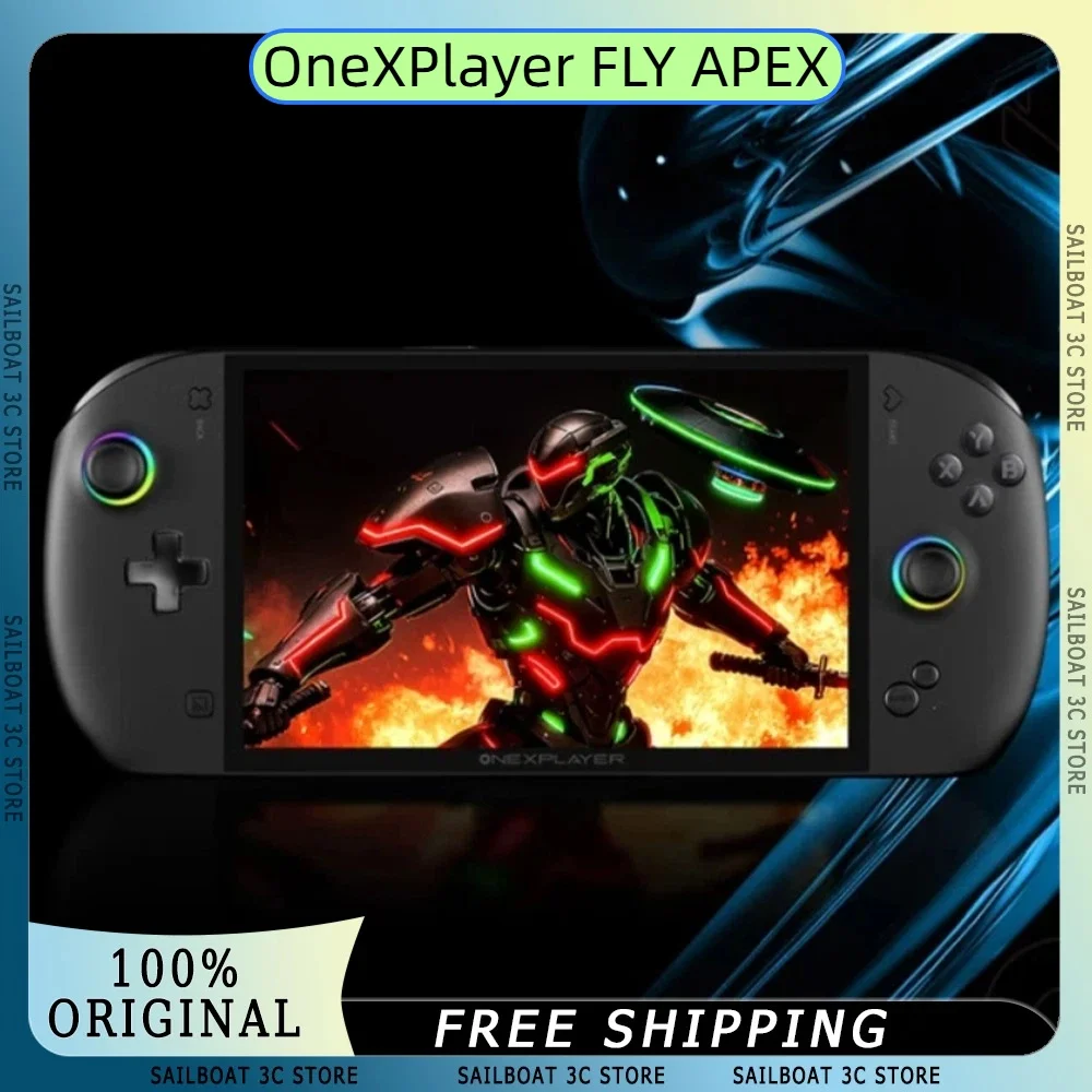 مشغلات الألعاب المحمولة OneXPlayer Fly APEX AMD MAX+395 128GB+2TB Windows11 وحدة تحكم ألعاب محمولة مبردة بالماء مع بطارية 85WH #1