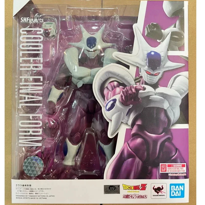 In Stock Original Bandai S.H.Figuarts Dragon Ball Z Frieza Brother Cooler Final Form  Anime  Action Figure Toys Collection Gifts