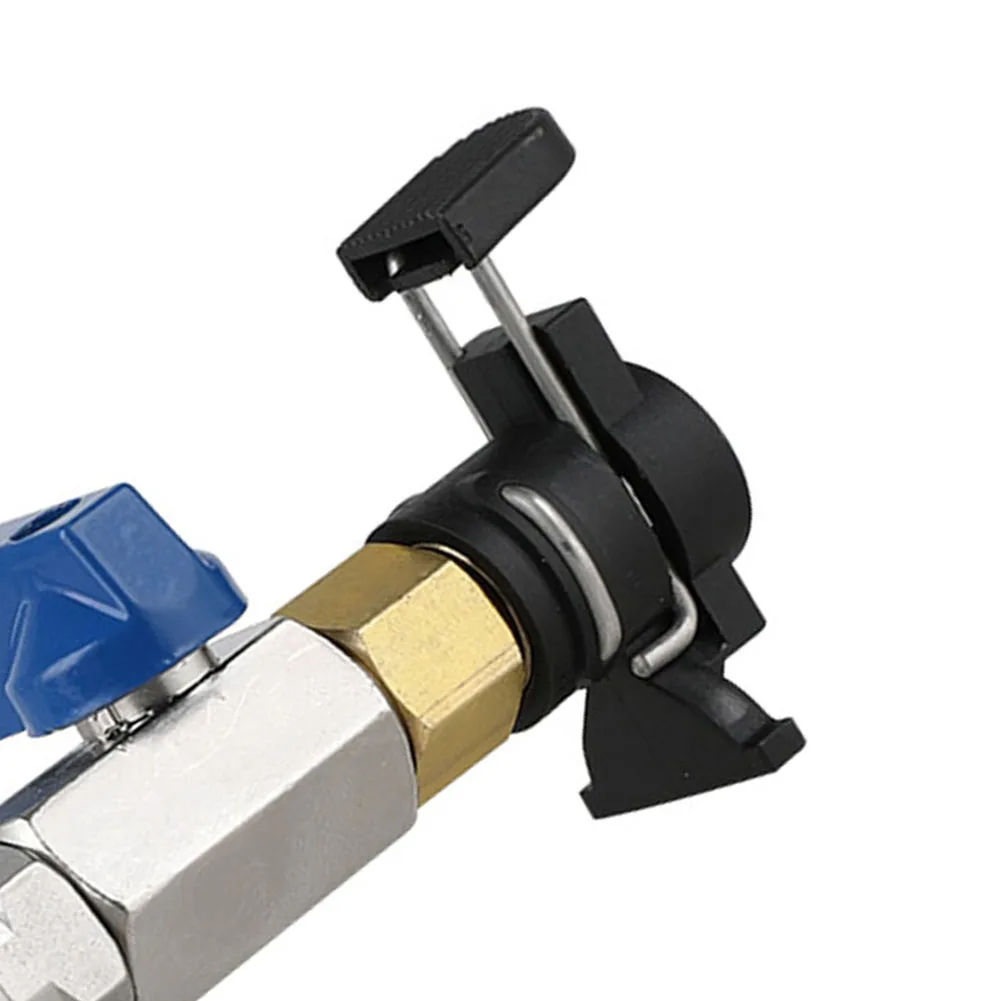 

For Karcher K-Series Compatible Ball Valve Adapter M22 14mm Quick Connect for Pressure Washer Flow Control 4500 PSI
