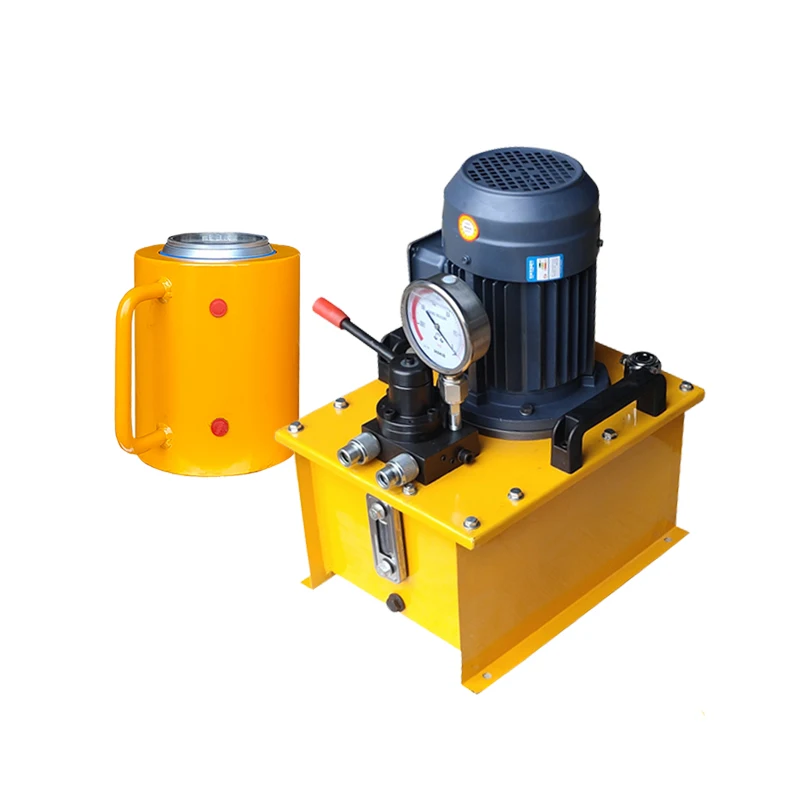 700bar 220v small hydraulic pump Portable electric hydraulic post tension oil pump hydraulic power unit