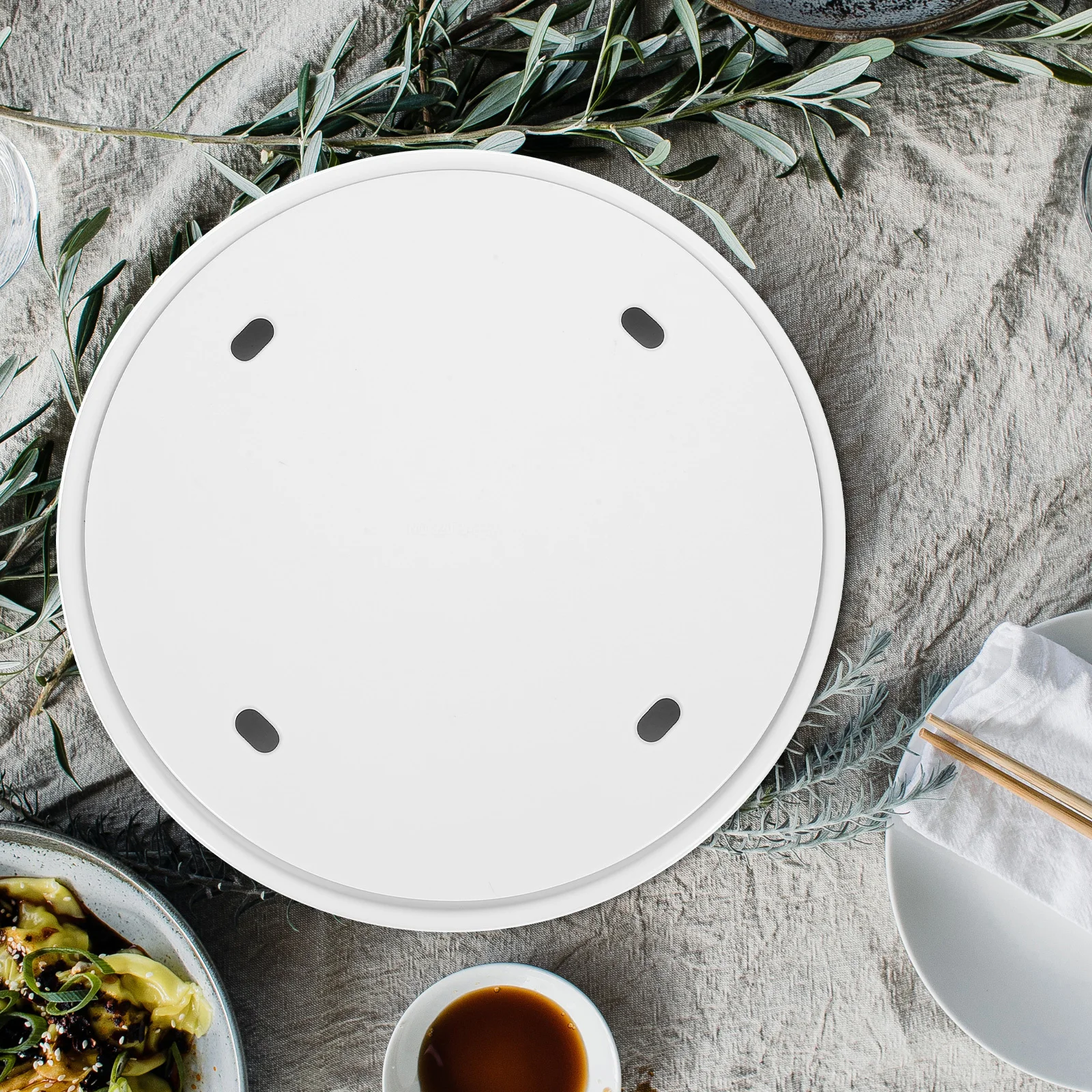 

Sashimi Plate Japanese Style Reusable Salmon Sushi Dish Round Food Serving Tray For Seafood Vegetables Meat Kitchen Dining