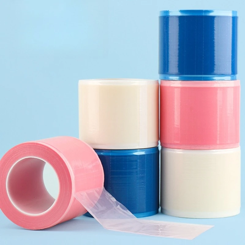 Disposable Multi-Purpose Protective Barrier Film PE Protective Isolation Wrap 1200 Sheets/Roll Dental Protective Barrier Film