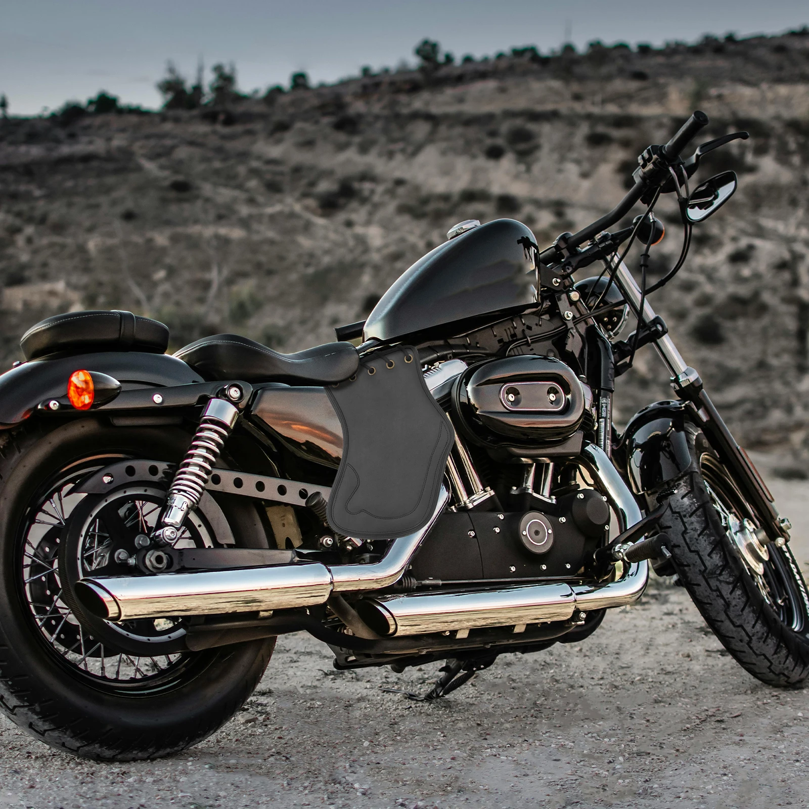 

Motorcycle PU Saddle Shield Heat Deflector Engine Insulation Cushion Protective Heat Motorcycle Accessory